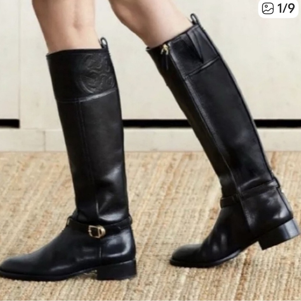 Tory Burch Dark Brown Boots